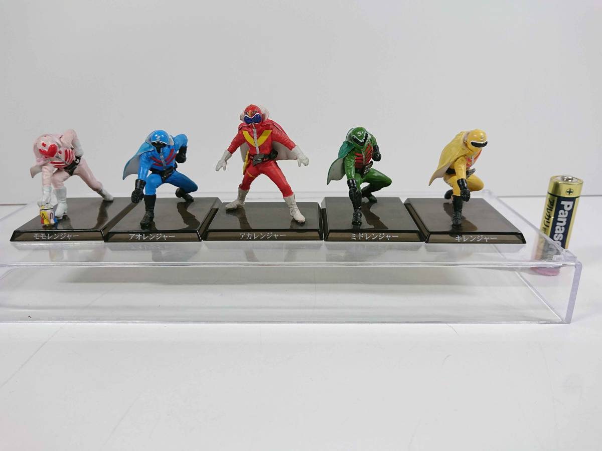 超造形魂コレクション 秘密戦隊ゴレンジャー5種 アカ アオ キ ミド