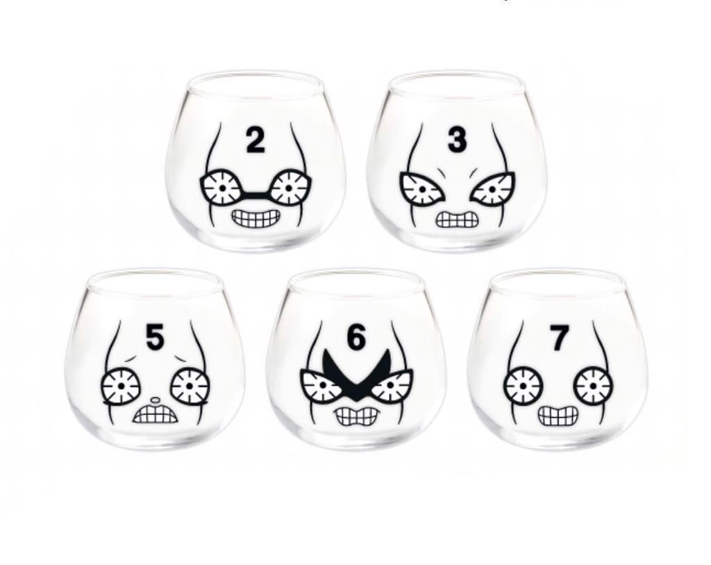 ジョジョピストルズゆらゆらグラスセット5個