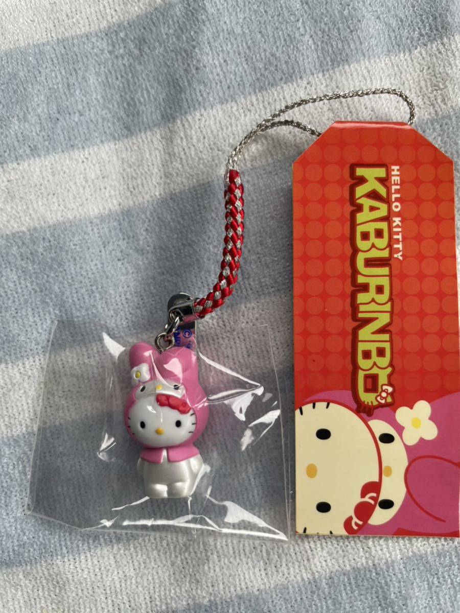 キティ 根付 かぶりんぼ マイメロディ ハローキティご当地根付け