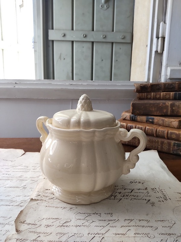 サルグミンヌミントン シュクリエ シュガーポット フランス