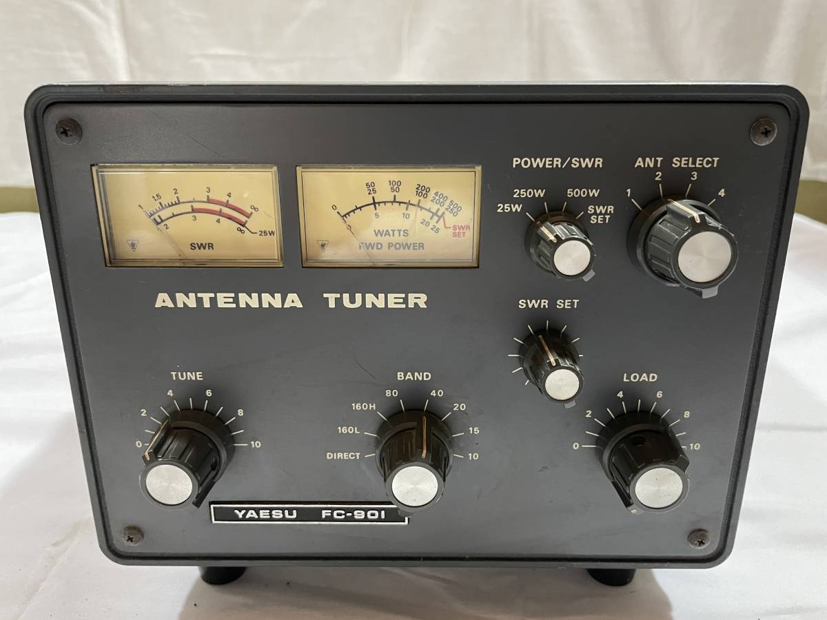 ◇動作OK！ YAESU/八重洲 アンテナチューナー FC-901 アマチュア無線