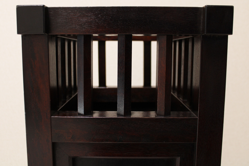 松本民芸家具 ミズメザクラ無垢材 傘立て アンティーク アンブレラ