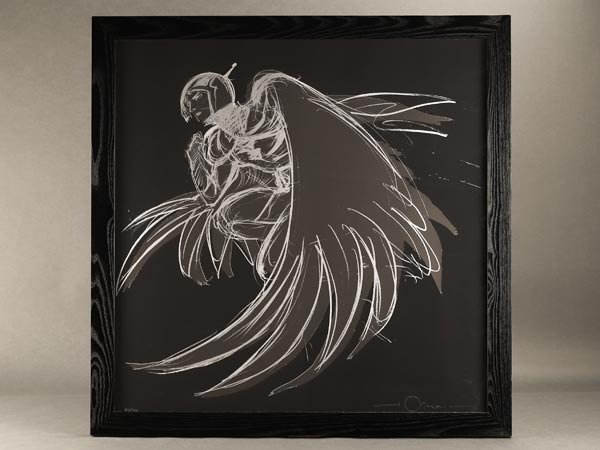 100部限定 真作 天野喜孝 キャシャーンII シルクスクリーン