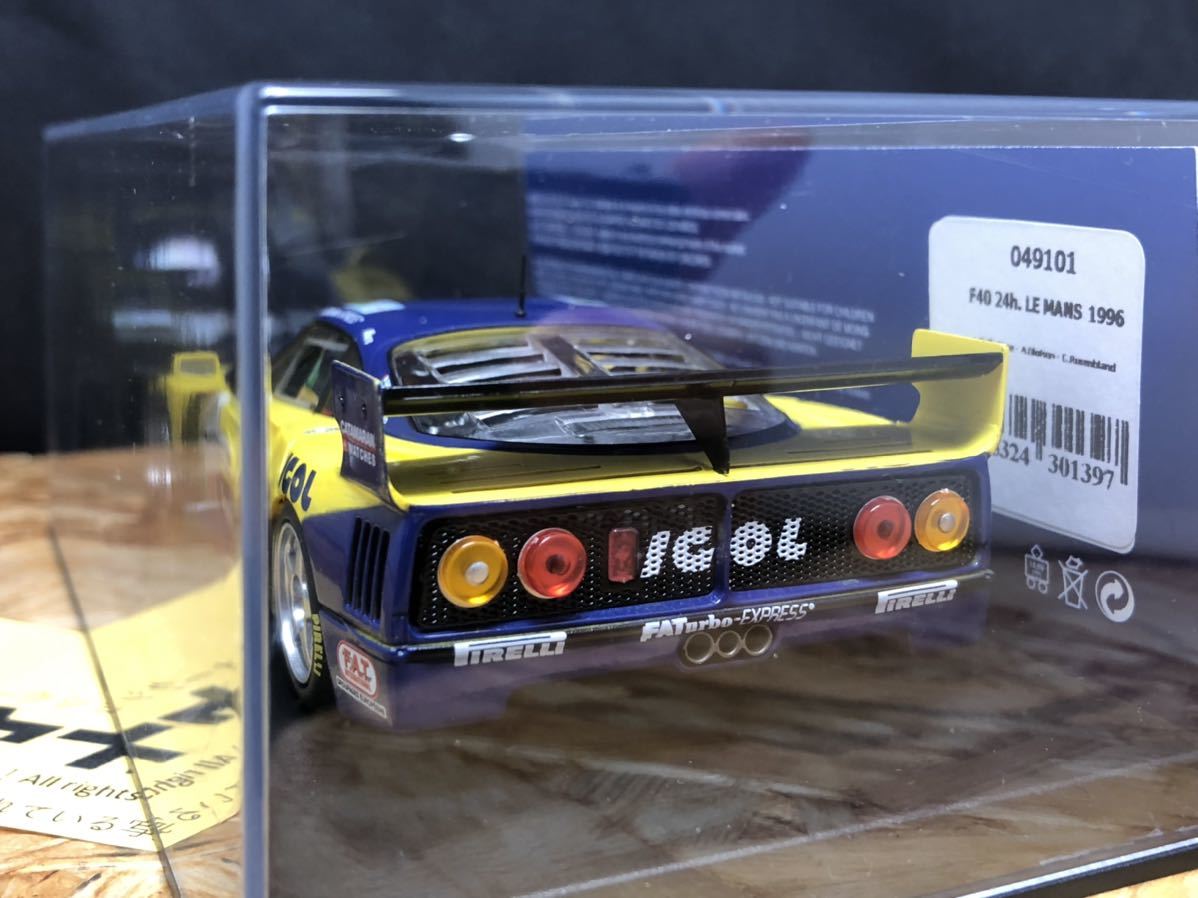 ビンテージ1/24 スロットカーF40 ビンテージ1/24 スロットカーF40