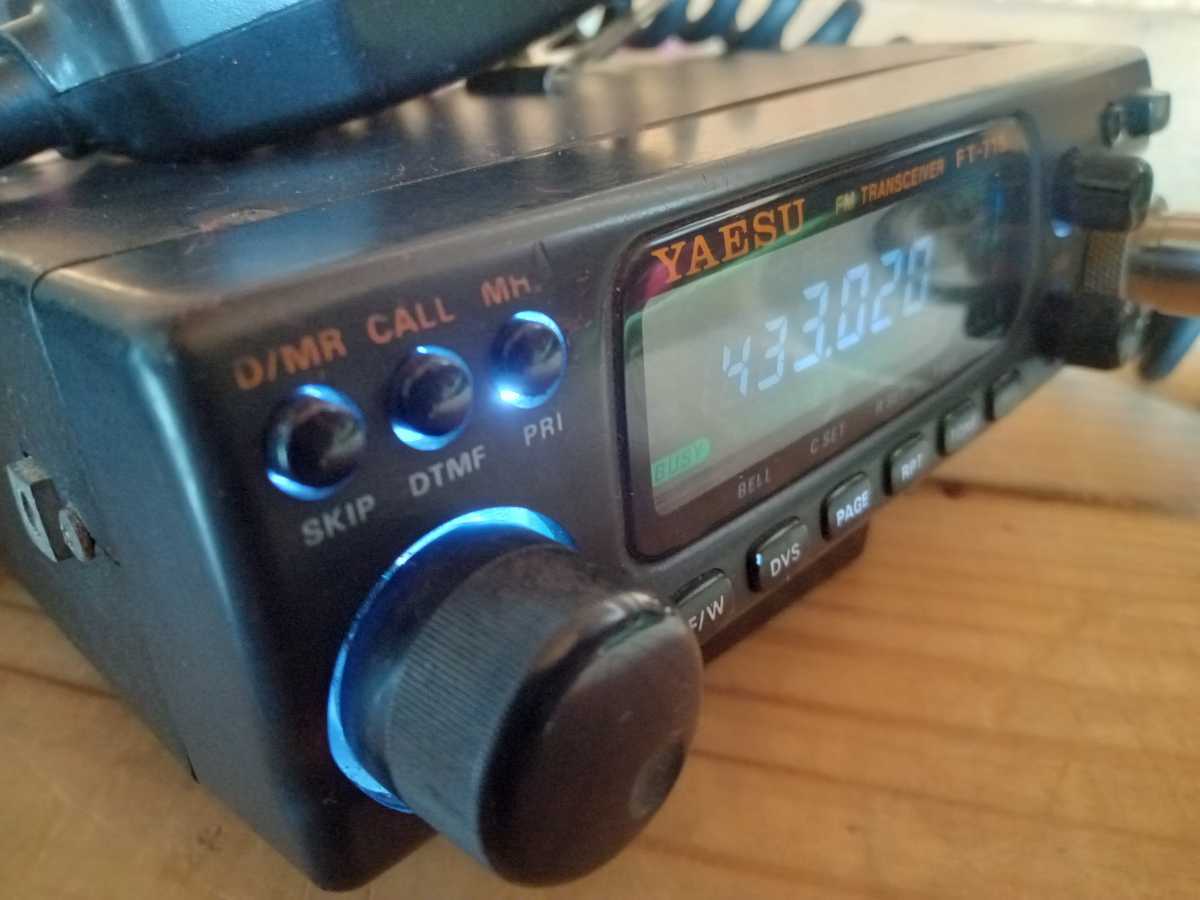 ヤエス FT-715H モービル機 430M Hiパワー機 中古/動作品