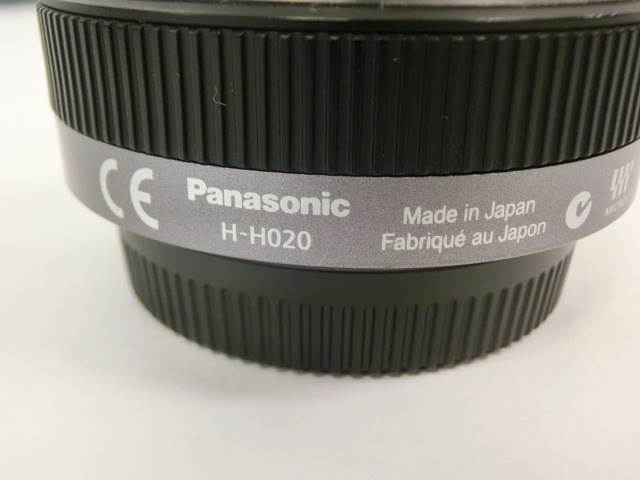 f3658 パナソニック 単焦点レンズ LUMIX G 20mm F1.7 ASPH. H-H020 美