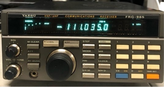 YAESU FRG-965 広帯域受信機 通信型 レシーバー 60 905MHz ヤエス