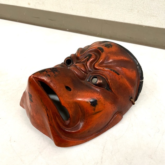 鴉天狗 木彫 能楽 神楽 雅楽面 狂言面 能面 郷土面 飾面 伝統芸能