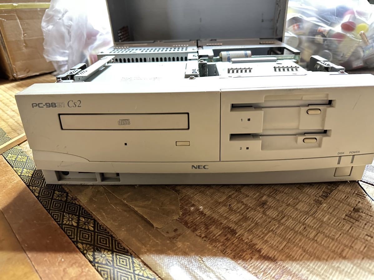 NEC NEC PC-9821 Cs2 通電OK ジャンク パソコン PC-9821 Cs2 S3
