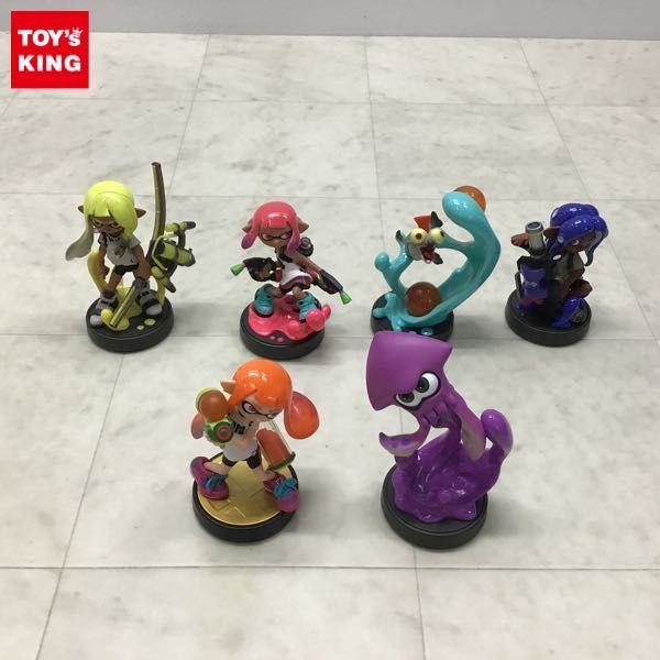 スプラトゥーン ニンテンドー amiibo アミーボ スプラトゥーン 4体