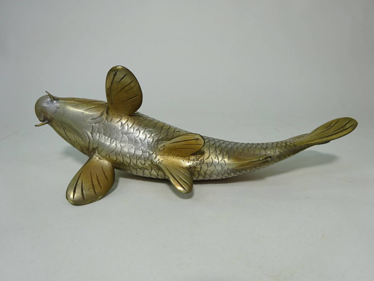 京都6☆ 双鯉 二匹鯉 縁起物 開運 置物 コイ こい インテリア