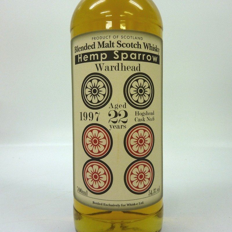 シークレットスペイサイド No.2 1998 20年 49.8% ヘンプスパロー 五筒