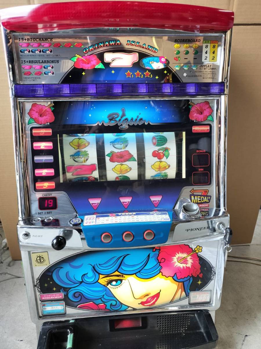 実機 ビッグシオ-30 不要機仕様 自宅配送可 家庭用スロット