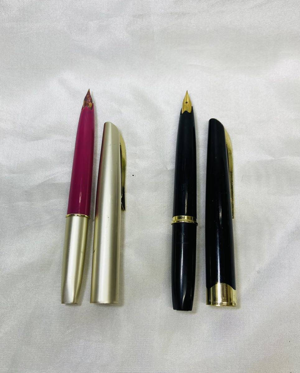 プラチナ 万年筆 まとめ売り ペン先 22金 18金 2本セット プラチナ