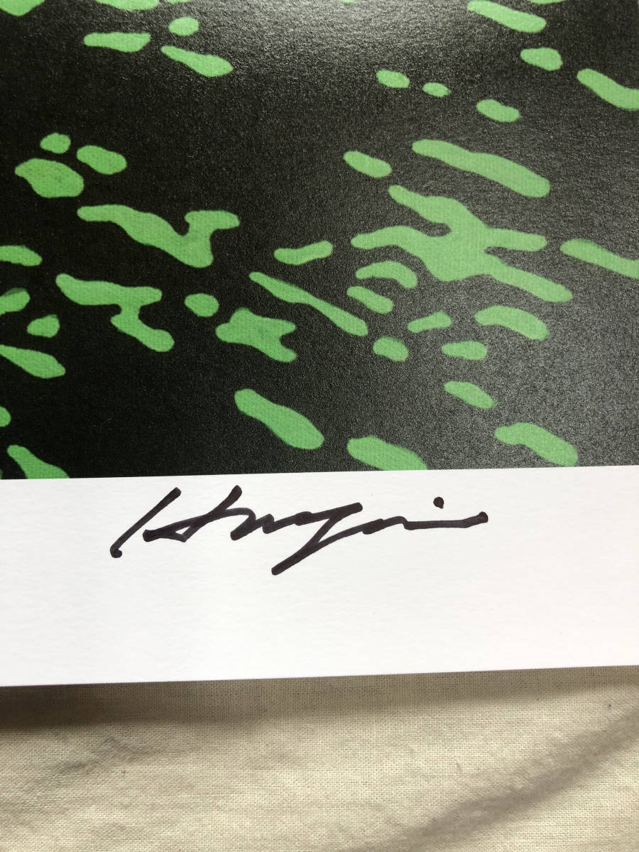 永井博 販売 直筆サイン ポスター A2サイズ 限定完売 シティポップ