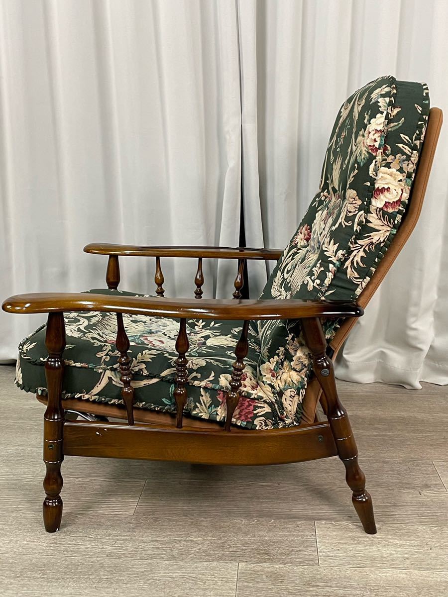 G904 カリモク コロニアル リクライニング チェア パーソナルチェア