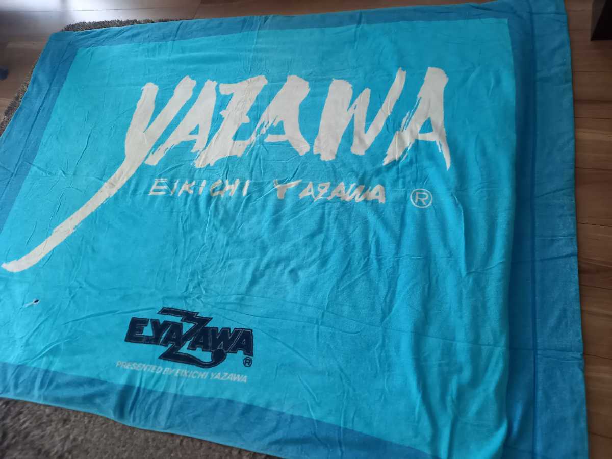 矢沢永吉 YAZAWA タオルケット ブルー