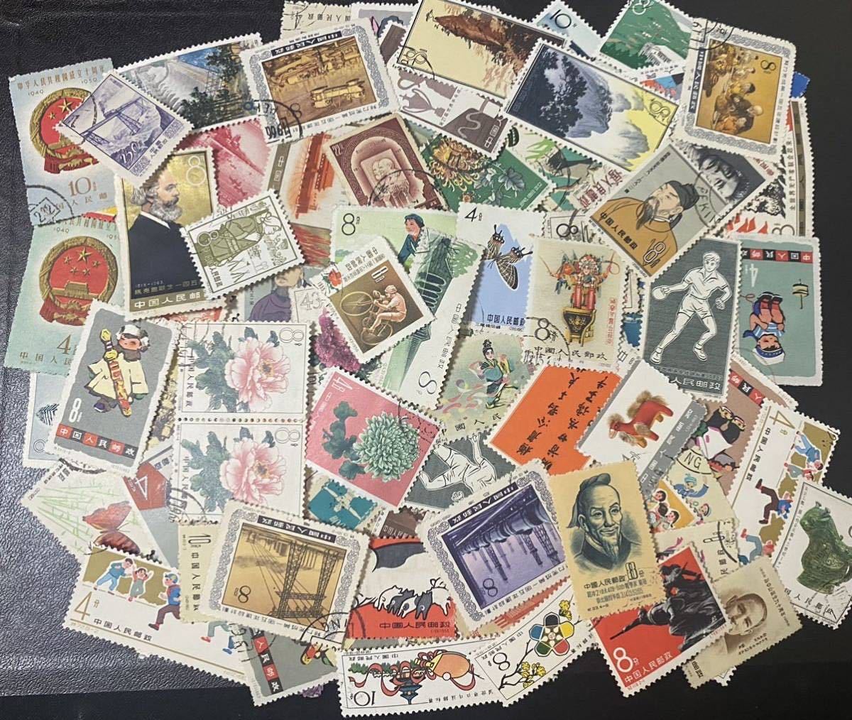 中国切手 いろいろ 使用済み 300枚以上(アジア)｜売買された