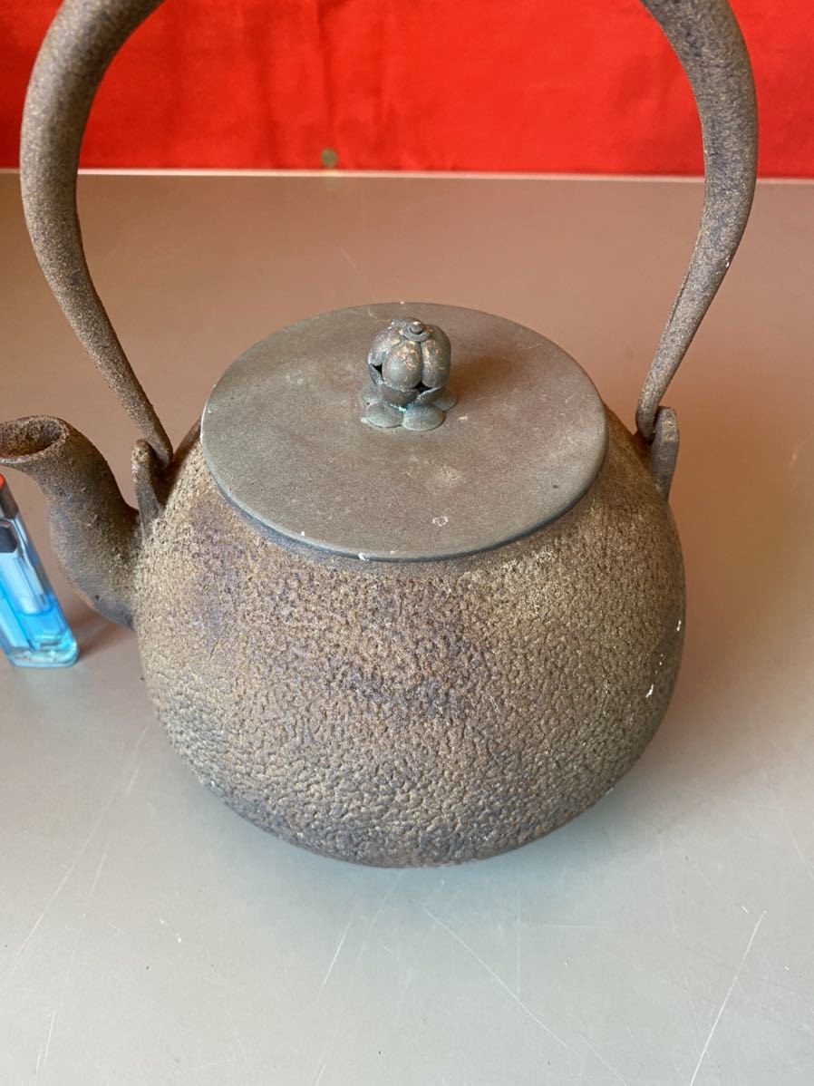人気 鉄瓶(一つ蓋無し) 鉄瓶 水漏れあり 蓋なし 鉄瓶 全て蓋なし 水