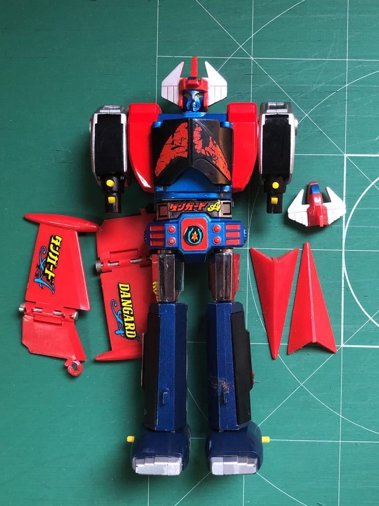 5】□ 年代物 希少レア☆ ポピー DX超合金 惑星ロボ ダンガードA