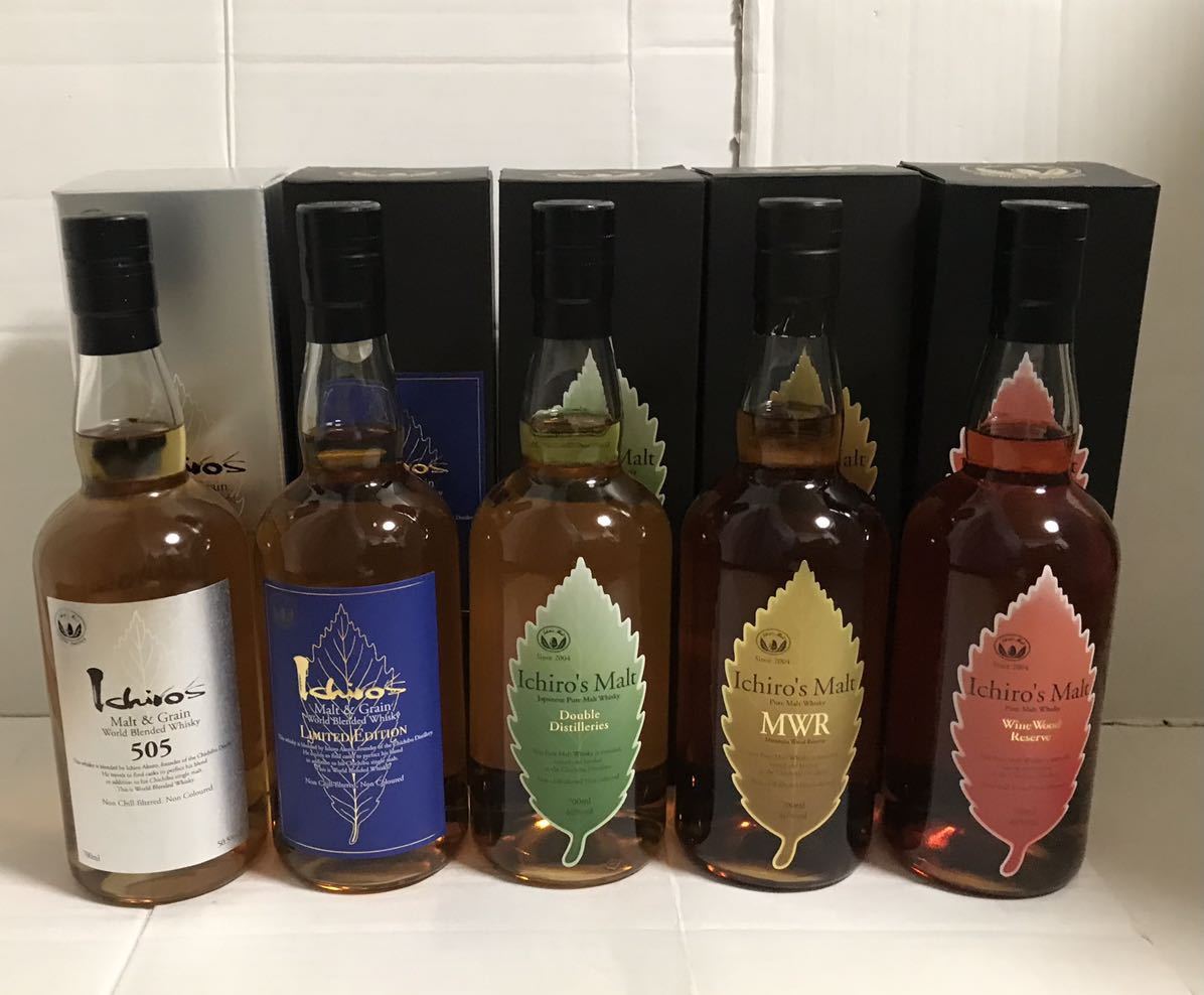 イチローズモルト 5本セット ウイスキー イチローズ 5本セット / こと