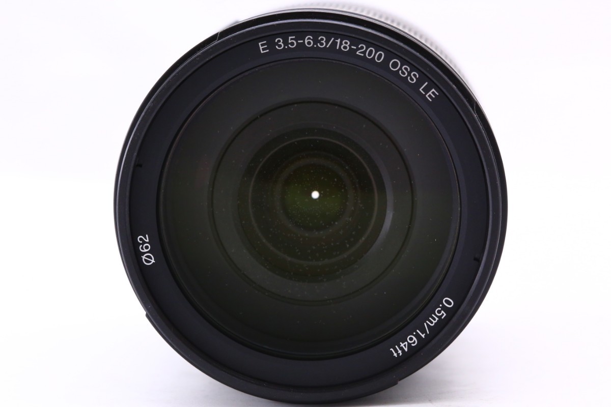 SONY純正 18-200mm 標準+望遠レンズ 極美品 a4694 .: ソニー