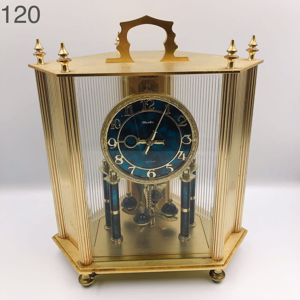 AT41 NISSHIN CLOCK 日新時計 MASTER 400 DAY マスター 回転振り子