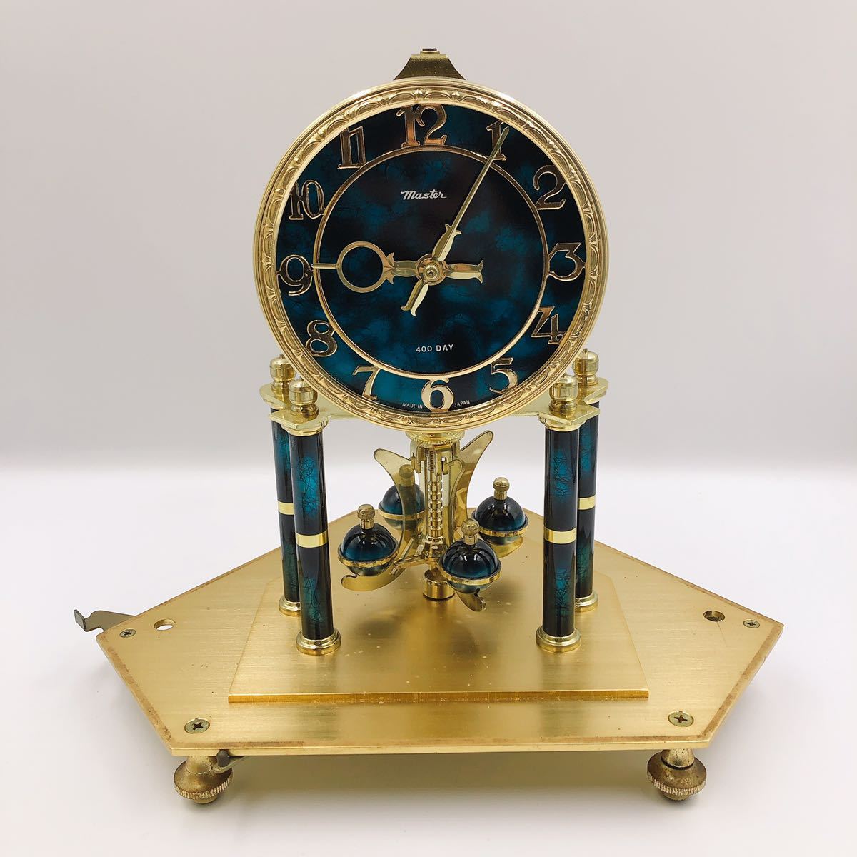 AT41 NISSHIN CLOCK 日新時計 MASTER 400 DAY マスター 回転振り子