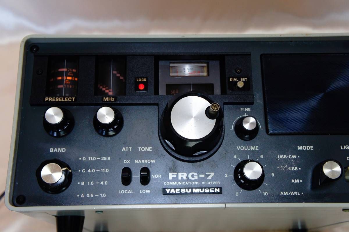 ☆YAESUヤエス☆FRG-7☆BCLラジオ☆通信型受信機☆レシーバー