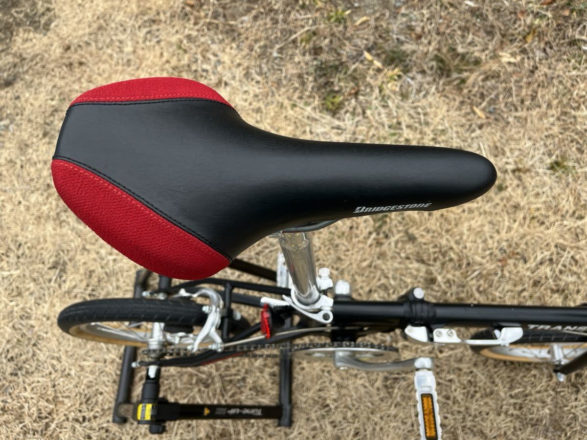 ブリヂストンTRANSIT スーパーライト 7.2kgブラック 専用輪行袋付