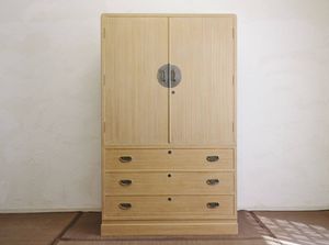 庄内箪笥 桜丸金具 時代箪笥 時代家具 古タンス 古家具 レトロ 和