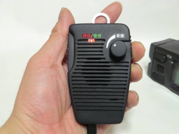 警察無線機 モックアップ