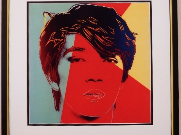 坂本龍一/1983/アンディ・ウォーホル/額装品//Ryuichi Sakamoto/Andy