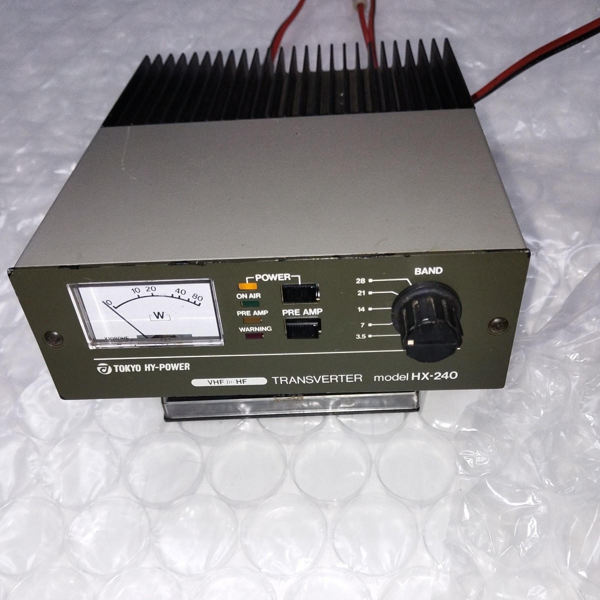 東京ハイパワー HX-240トランスバーター経年品です