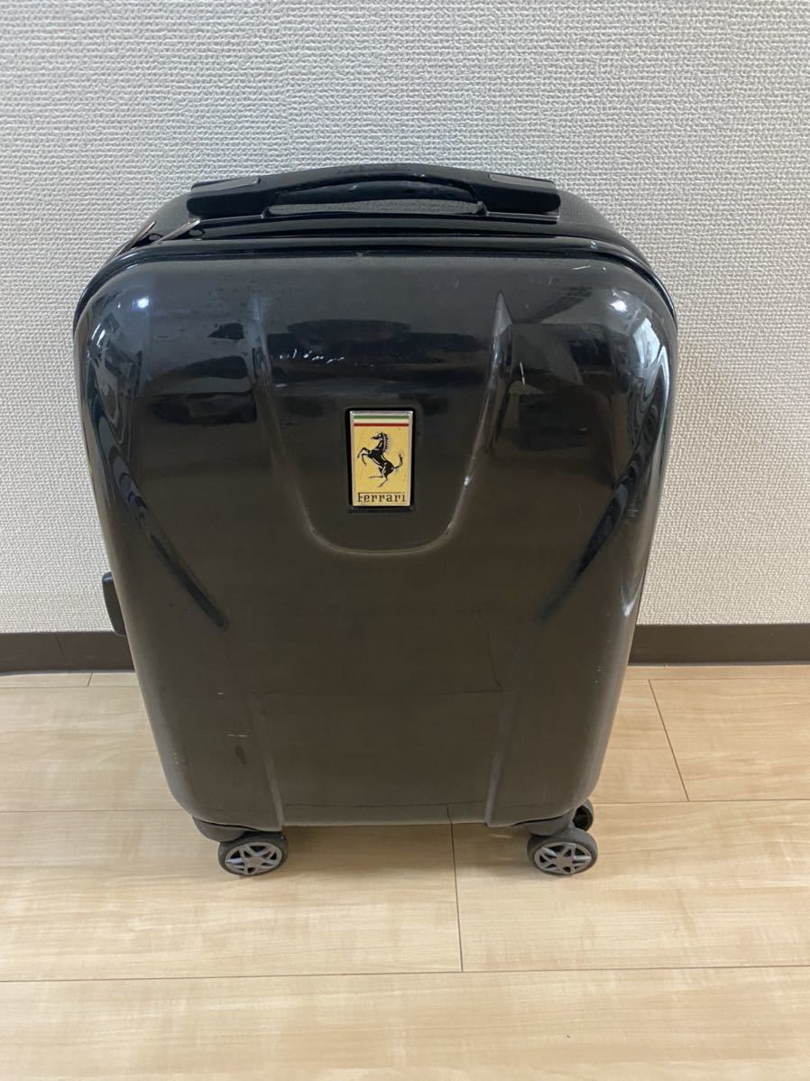 希少品】Ferrari フェラーリ スーツケース キャリーケース ブラック
