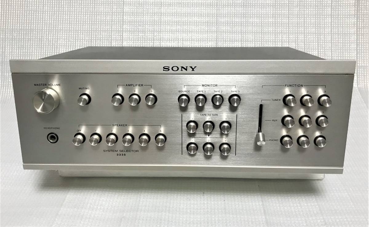 SONY ASS-3335 SYSTEM SELECTOR システムセレクター ソニー ☆現在も