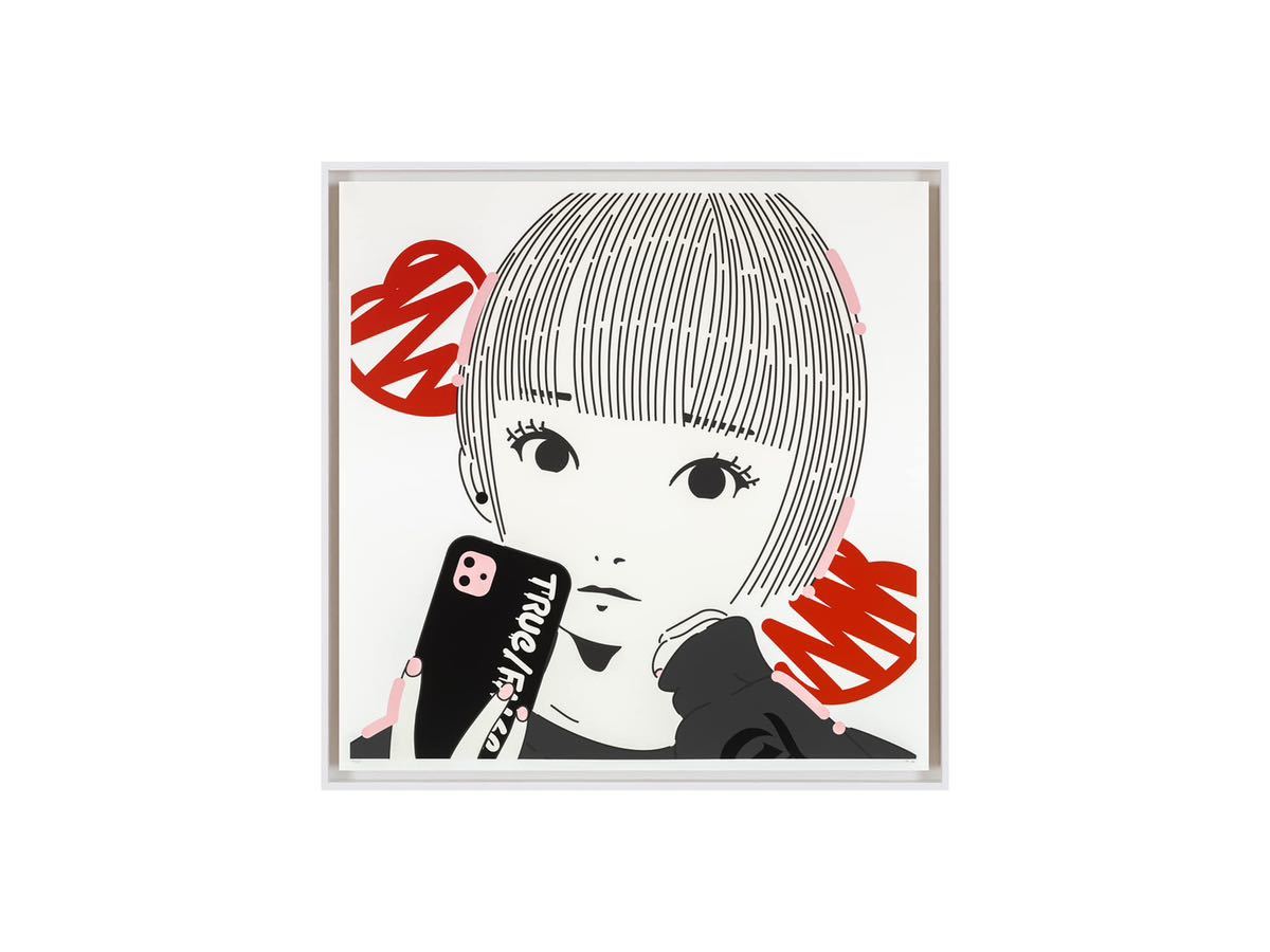 山口真人MAKERS SPACE コラボシルスクリーン版画ED50 ED50 山口真人 x