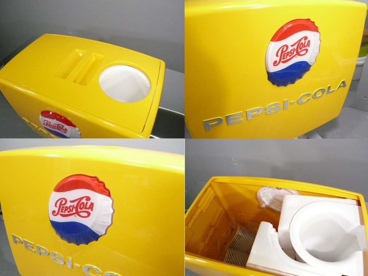 ペプシコーラ プレミアムディスペンサー 非売品 未使用品】PEPSI