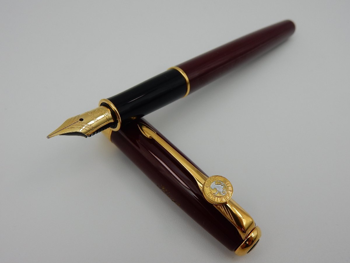 PARKER DUOFOLD デュオフォールド 万年筆 ペン先18k