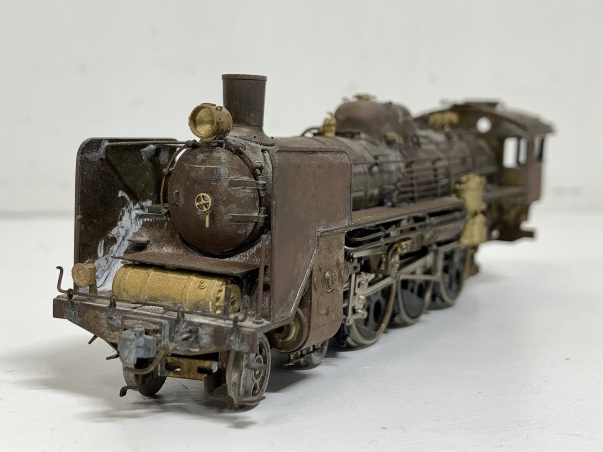 メーカー不明 C57 190 蒸気機関車 HOゲージ 鉄道模型 ジャンク K6050490