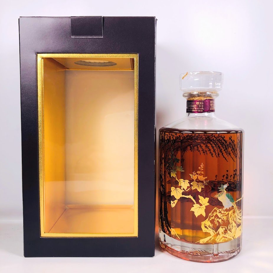 サントリー 響 17年 鳳凰 意匠ボトル 空瓶 空箱 冊子付き