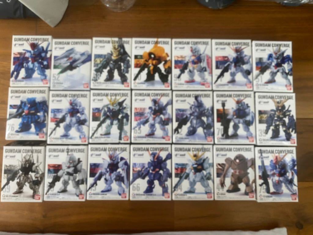 ガンダムコンバージ 未開封ガンダムコンバージ 21個セット #21 未開封品