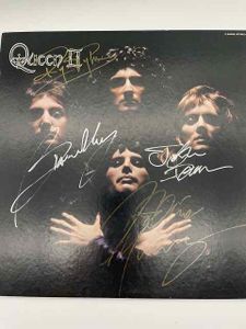 QUEEN ブライアン・メイ ロジャー・テイラー ジョン・ディーコン 直筆