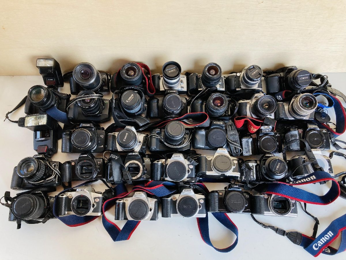 1円スタート 32点まとめ CANON MINOLTA キヤノン フィルムカメラ