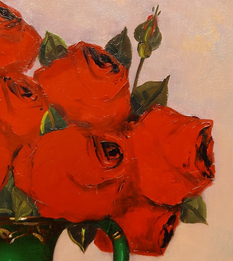 つるバラマツモト作絵画