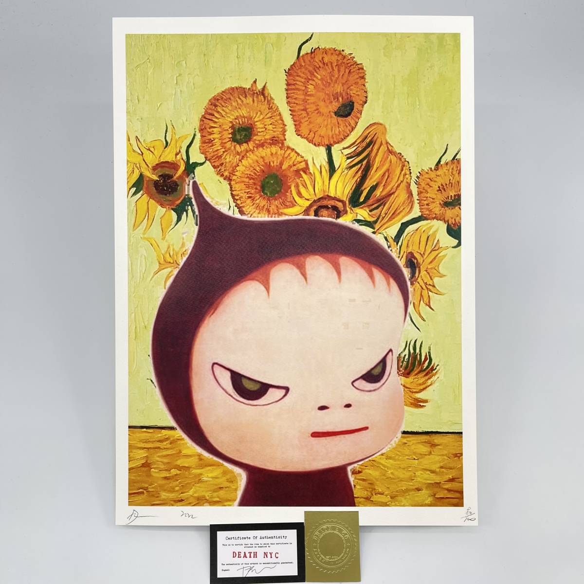 額込 世界限定100枚DEATH NYC アートポスター DEATH NYC 世界限定100枚