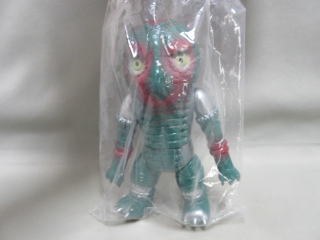 マーミット ソフビ ビニパラベビー ラジゴン星人 改造バンデラー