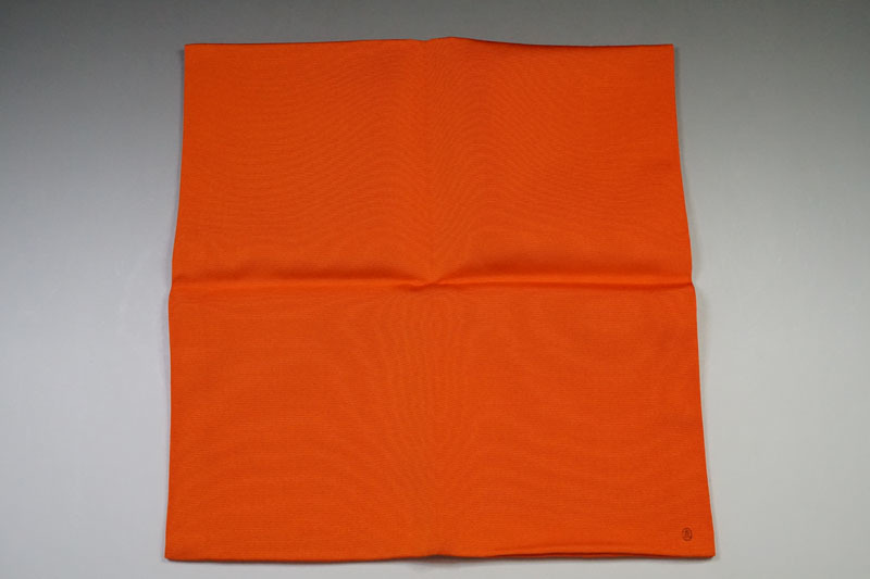 袋師 友湖 紅御服紗 共紙 紙箱 土田友湖 帛紗 袱紗 茶道具 【k3473