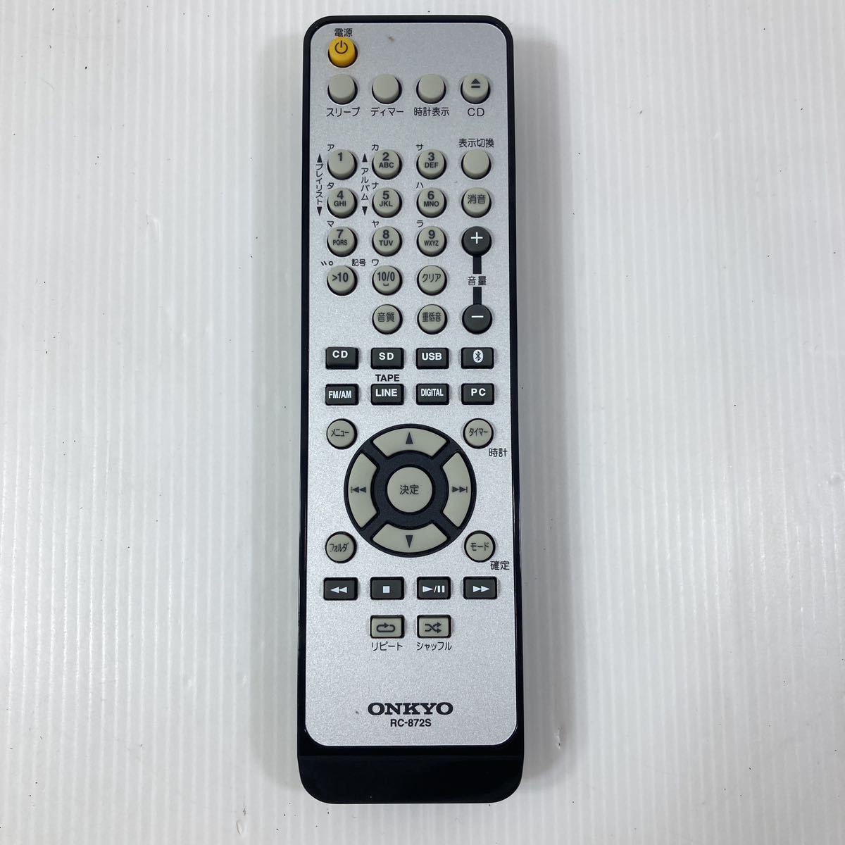 ONKYO NFR-7X CD⁄SD⁄USBレシーバー リモコンRC-872S付