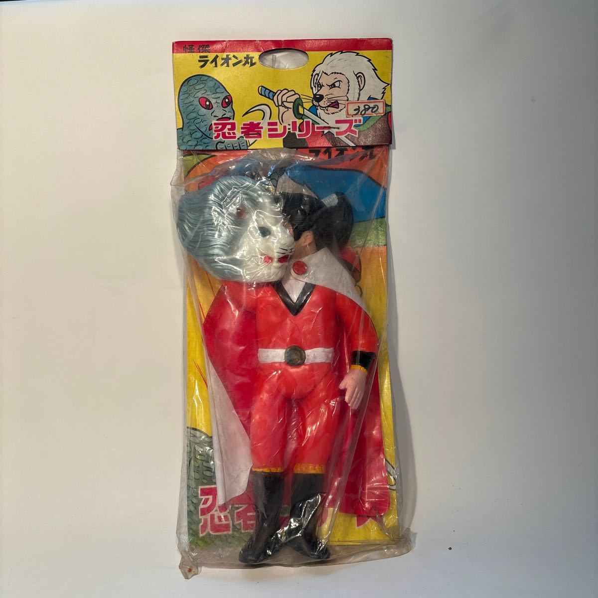 ライオン丸 ソフビ 無版権 無版権 怪傑ライオン丸 ソフビ フィギュア